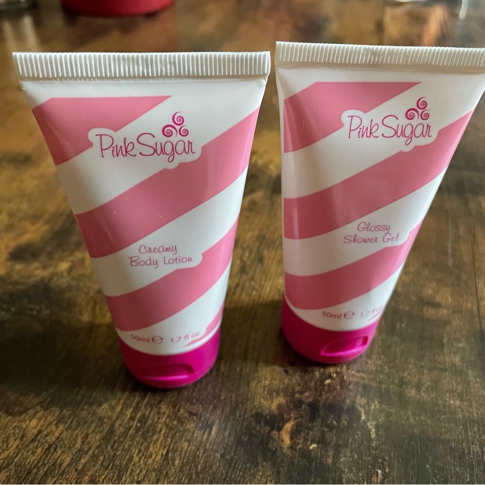 Pink Sugar Glossy Shower Gel and Body Lotion, 50ml